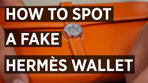 how to spot real from fake hermes wallets|hermes wallet authentication check.